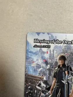 Blessing of the Oracle - Akroma's Will Showcase Final Fantasy NM MTG - Image 2