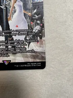 Blessing of the Oracle - Akroma's Will Showcase Final Fantasy NM MTG - Image 4