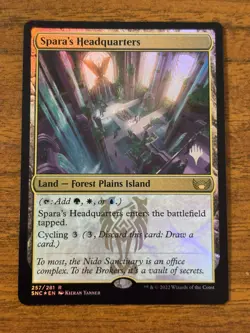 Spara's Headquarters - Streets of New Capenna - MTG - FOIL - 257/281 - Image 1