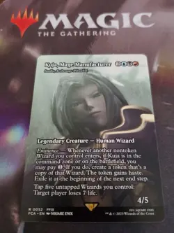Mtg. Kuja, Mage Manufacturer. Showcase. Final Fantasy. Pack Fresh - Image 1