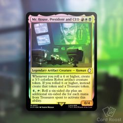 MTG Magic FOIL Mr. House, President and CEO 0007 Universes Beyond: Fallout PIP - Image 1