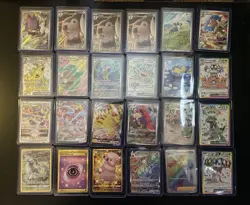 Lot Of 24 SIR & IR Pokemon Cards SSP, F, E, MEW, TWM, SVP, OBF, JTG, 4 BS Promos - Image 1