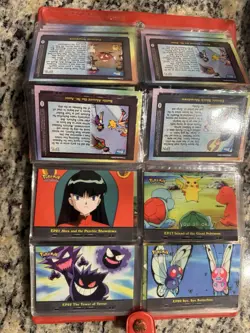 2000 Topps Pokemon TV Animation Edition Series 2 Episodes EP1 - EP25 Complete NM - Image 4