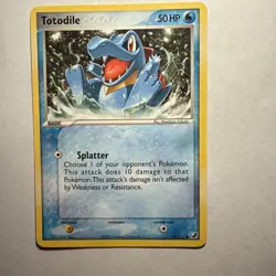 Totodile - 78/115 Unseen Forces - Pokemon TCG - 2005 NM/MT Pokemon Nintendo Vtg - Image 1