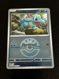 Totodile 💧 Pokemon TCG Ascended Heroes Reverse Holo Friend Ball 41/217 NM - Image 1