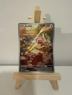 Stufful 154/132 - Pokemon TCG Mega Evolution - NM Illustration Rare FULL ART - Image 1