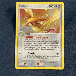 Pidgeot 10/112 FireRed & LeafGreen Holo - LP/MP - Pokemon Vintage SET BREAK - Image 1