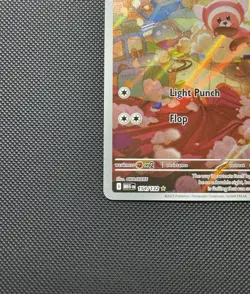Pokemon TCG Stufful 154/132 ME01: Mega Evolution Illustration Rare Near Mint - Image 5