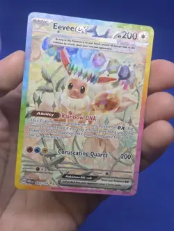 Pokemon Prismatic Evolutions Eevee ex 167/131 Special Illustration Rare Alt Art - Image 2