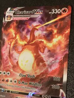 Pokemon TCG Charizard Vmax Holo Sword And Shield Black Star Promo SWSH261 - Image 5