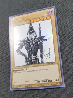 Yu-Gi-Oh TCG: Ultra Rare Dark Magician JMPS-EN003, Limited Edition, Creased #2 - Image 5