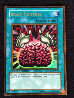Yugioh Brain Control GLD1-EN033 Gold (LP) - Image 1