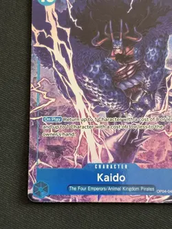 One Piece TCG - Kaido (Alternate Art) #OP04-044 Kingdoms of Intrigue NM - Image 4