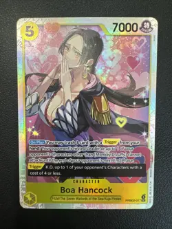 One Piece Premium Booster The Best Vol 2 Boa Hancock PRB02-017 Super Rare NM - Image 1