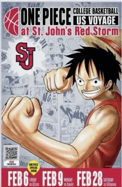 🔥One Piece Monkey D. Luffy College Basketball US Voyage Promo Card🔥 W/Poster! - Image 5