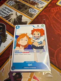 Girl (OP14 Release Event) P-096 One Piece Promotion Cards Regular - Image 1