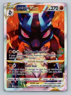 Pokemon SWSH: Sword & Shield Promo Cards #SWSH291 Lucario VSTAR Promo - Image 1