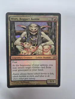 Wort, Boggart Auntie Lorwyn Foil Magic Card - Image 1