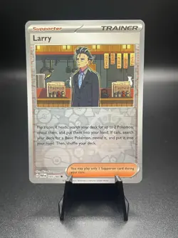 Larry [Reverse Holo] 165/182 PAR Paradox Rift Pokemon Card - Image 1