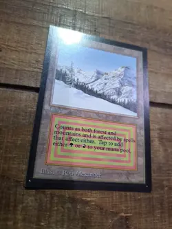 MTG - Magic The Gathering - Taiga -Collectors Edition Sharp Corners NM - Image 2