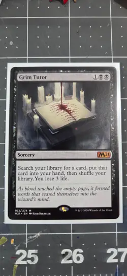 Grim Tutor Core Set 2021 Regular - Image 1
