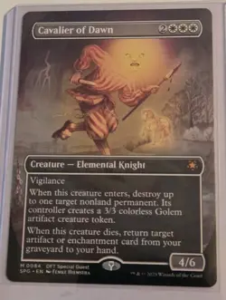 Cavalier of Dawn (Borderless) Special Guests Regular - Image 1