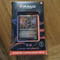 Magic The Gathering MTG Chaos Incarnate | Starter Commander Deck 195166134536 - Image 1