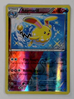 Pokemon - Shiny Azumarill - 77/114 - Uncommon - XY - Steam Siege - LP - Image 1