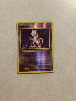 Pokemon 2016 TCG Mewtwo Evolutions 51/108 Reverse Holo Rare - Image 1