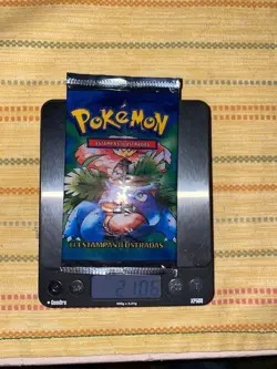 Save $110! Heavy! Portuguese Pokemon Base Set Booster 21.07 Grams! Read! - Image 1