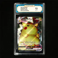 TQG 10 PRISTINE 2020 Pokemon JPN Pikachu VMAX 031/100 RRR - Image 2