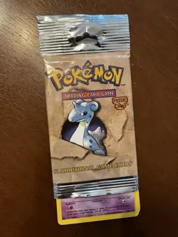 OPENED! Pokemon - Fossil Pack 1999 - Lapras - WOTC - Image 1
