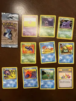 OPENED! Pokemon - Fossil Pack 1999 - Lapras - WOTC - Image 3