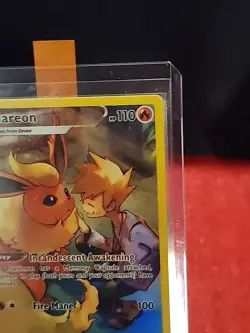 FLAREON- Brilliant Stars TG01/TG30, NM-M, FULL ART RARE, HOLO, POKEMON CARD TCG - Image 3