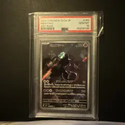PSA 10 Mewtwo 183/165 Art Rare Sv2a 151 Pokemon Japanese Card - Image 1