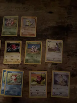 Pokemon TCG Base Set 2 24 Card Lot 1999 WOTC Including A HOLO RARE - Image 2