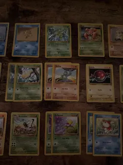 Pokemon TCG Base Set 2 24 Card Lot 1999 WOTC Including A HOLO RARE - Image 3