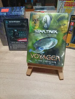 Star Trek CCG Voyager Starter Deck New Factory Sealed(40 Cards)👀🍒👀 - Image 1