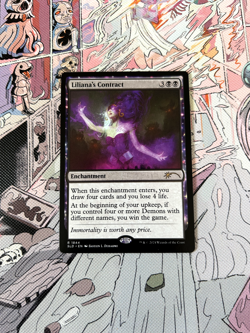 (Secret Lair) Liliana's Contract SLD Commander: 20 Ways To Win #1844 | MTG Card - Image 1