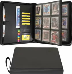 Toploader Binder Holds 360 Cards Toploaders 9 Pocket Ringless Side Loading TCG - Image 1