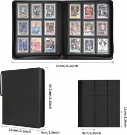 Toploader Binder Holds 360 Cards Toploaders 9 Pocket Ringless Side Loading TCG - Image 3