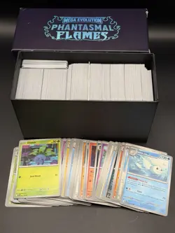 Pokemon Phantasmal Flames Bulk Card Lot ~800 Cards (Non-holos/Holo/Rev Holos) - Image 1
