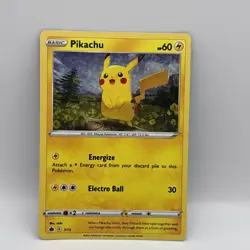 Pokemon Card Pikachu 7/15 McDonalds Promo Holo Rare - Image 1