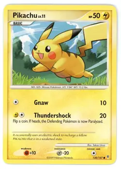 Pikachu 120/147 Supreme Victors Pokemon Card - Image 1