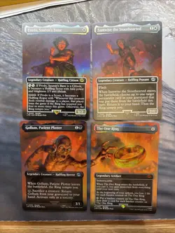 Mount Doom Scene [Set of 4] Universes Beyond: the Lord of the Rings: Tales of... - Image 1