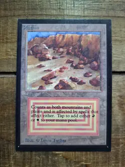1993 PLATEAU Magic the Gathering Collector's Edition CE MTG Sharp Corners - Image 1