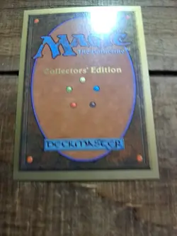 1993 PLATEAU Magic the Gathering Collector's Edition CE MTG Sharp Corners - Image 4