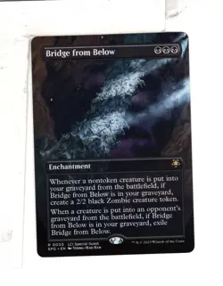 MTG SkeenAB Bridge From Below BORDERLESS from SPG. NM. - Image 1