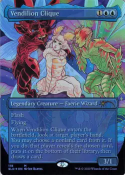 MTG Vendilion Clique (118) | NM Foil | Secret Lair Faerie, Faerie... {SLD} - Image 2
