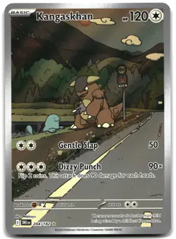 Kangaskhan - 204/182 Holo SV10: Destined Rivals Pokemon TCG NM - Image 1